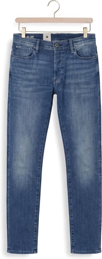 G-Star RAW Slim fit jeans 3301 Slim met mooie wassing en elastaan - Foto 5