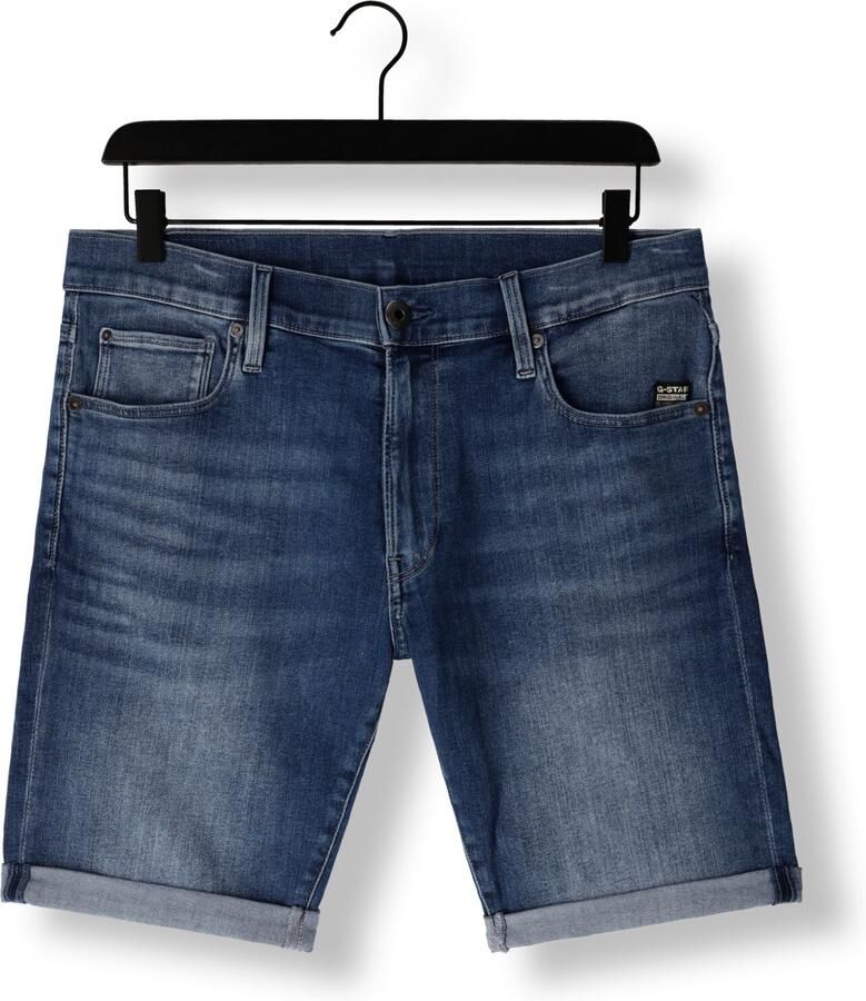 G-Star RAW 3301 Slim Denim Short Midden blauw Heren