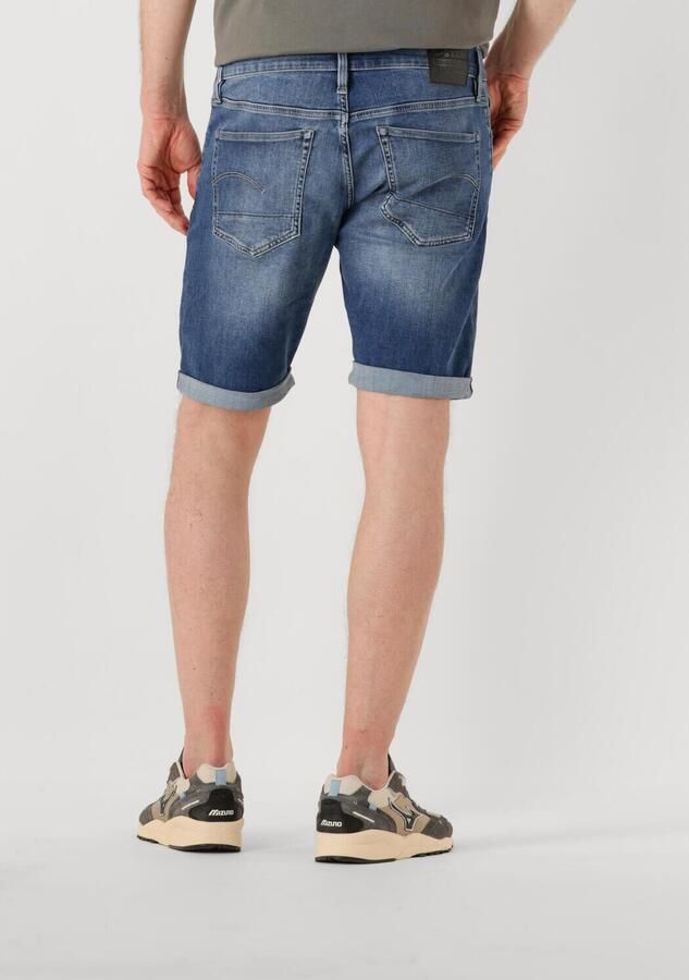 G-Star RAW 3301 Slim Denim Short Midden blauw Heren - Foto 2