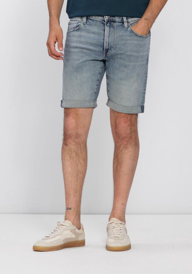 G-STAR RAW Heren Jeans 3301 Slim Short Lichtblauw