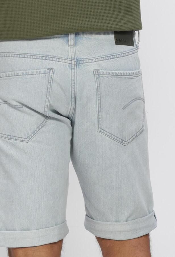 G-STAR RAW Heren Jeans Mosa Short Lichtblauw - Foto 4