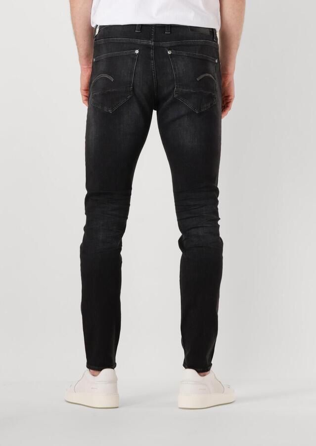 Zwarte G Star Raw Skinny Jeans A634 Elto Black Superstretch