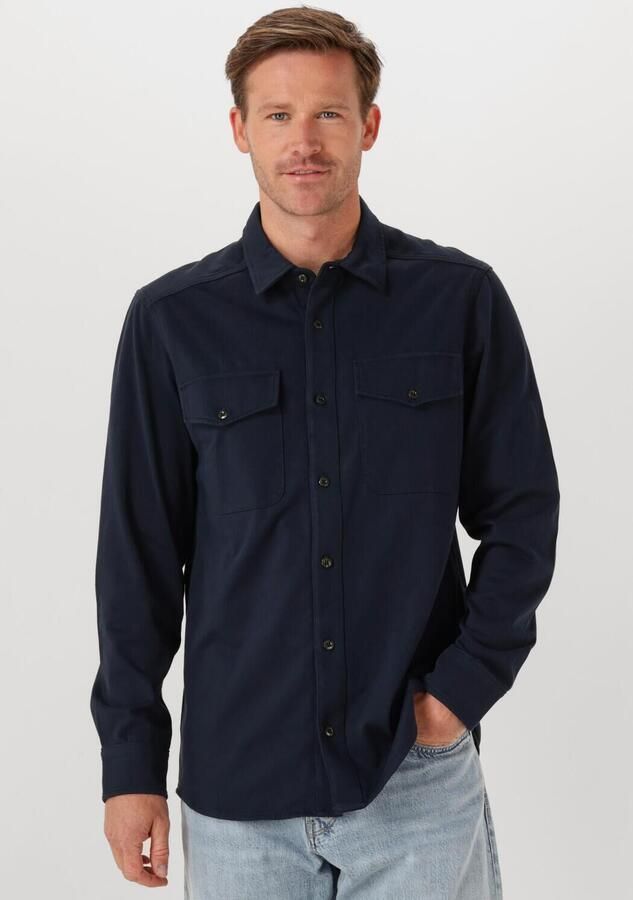 G-STAR RAW Heren Overhemden Marine Jersey Shirt L\s Blauw - Foto 4