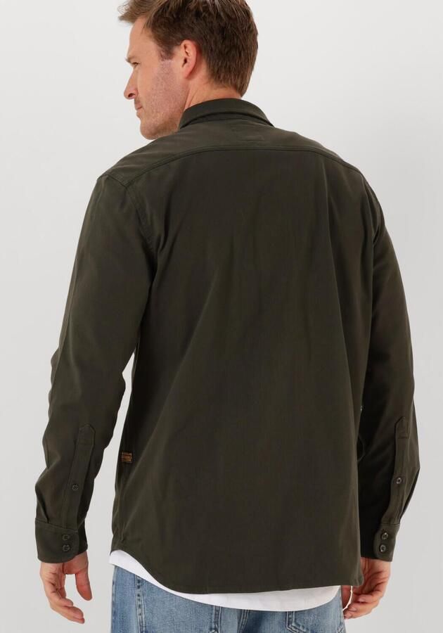 G-STAR RAW Heren Overhemden Marine Jersey Shirt L\s Grijs - Foto 2