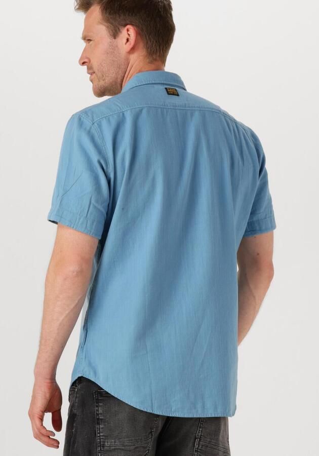 G-STAR RAW Heren Overhemden Marine Slim Shirt S\s Blauw - Foto 2