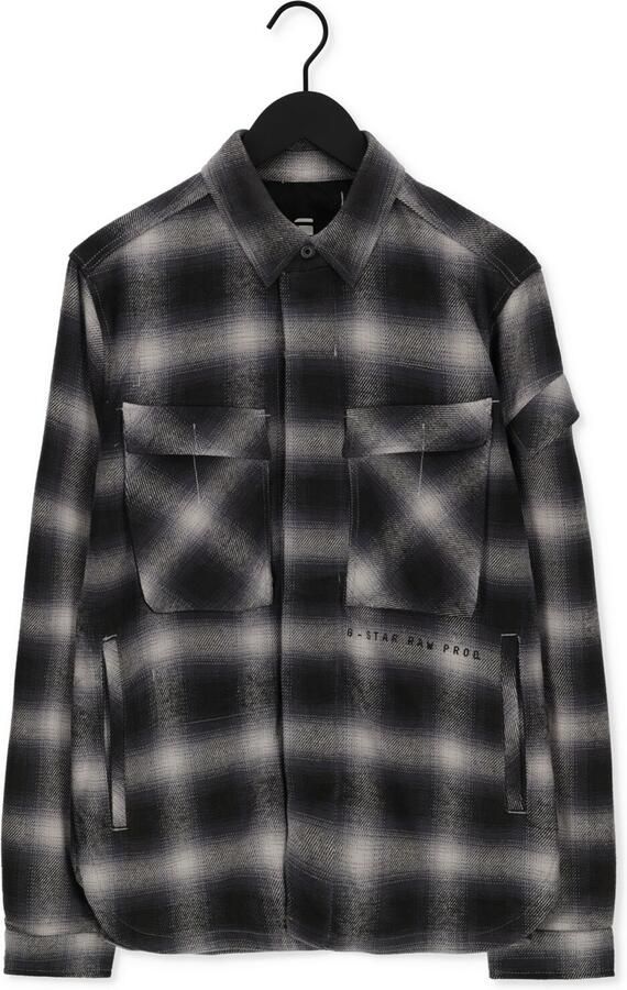 G-Star Raw Vrijetijdsoverhemd met all-over motief model 'Mysterious' - Foto 3