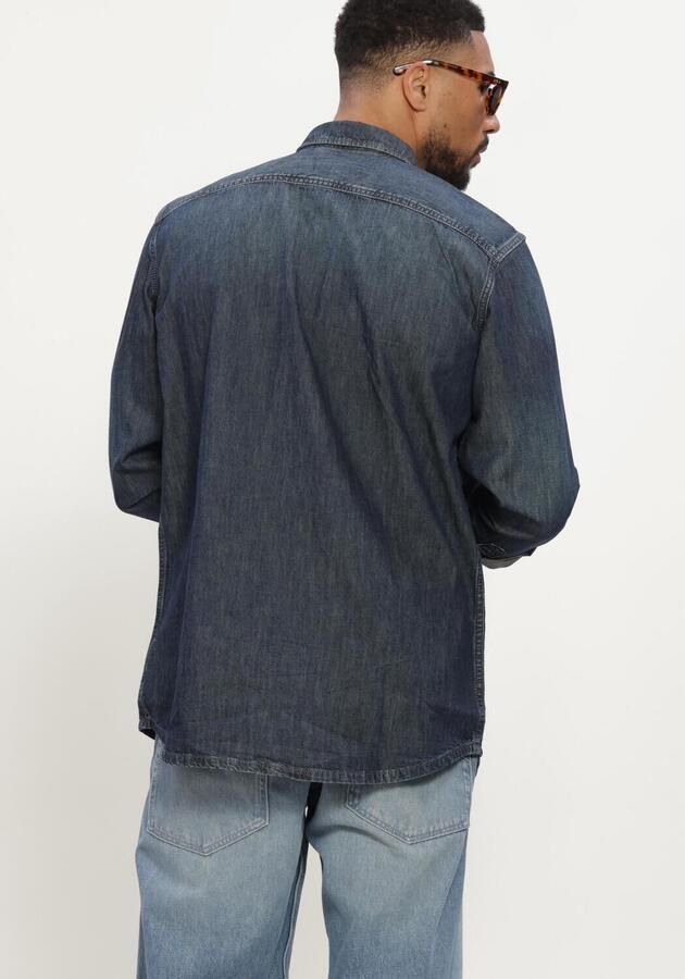 G-STAR RAW Heren Overhemden Regular 1-pkt Shirt L\s Blauw - Foto 3