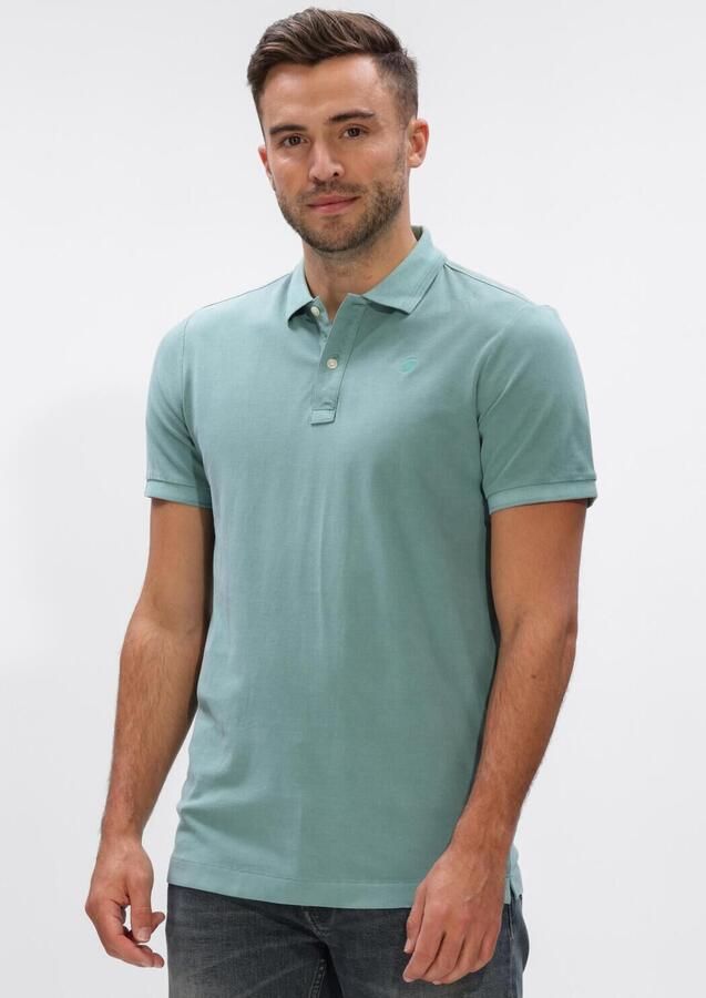G-STAR RAW Heren Polo's & T-shirts Dunda Overdyed Slim Polo S\s Mint