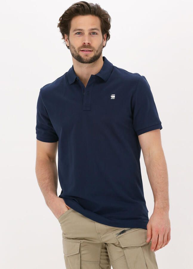 G-STAR RAW Heren Polo's & T-shirts Dunda Slim Polo S s Donkerblauw - Foto 4