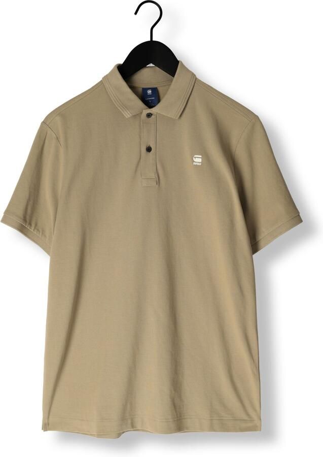 G-STAR RAW Heren Polo's & T-shirts Dunda Slim Polo S\s Khaki