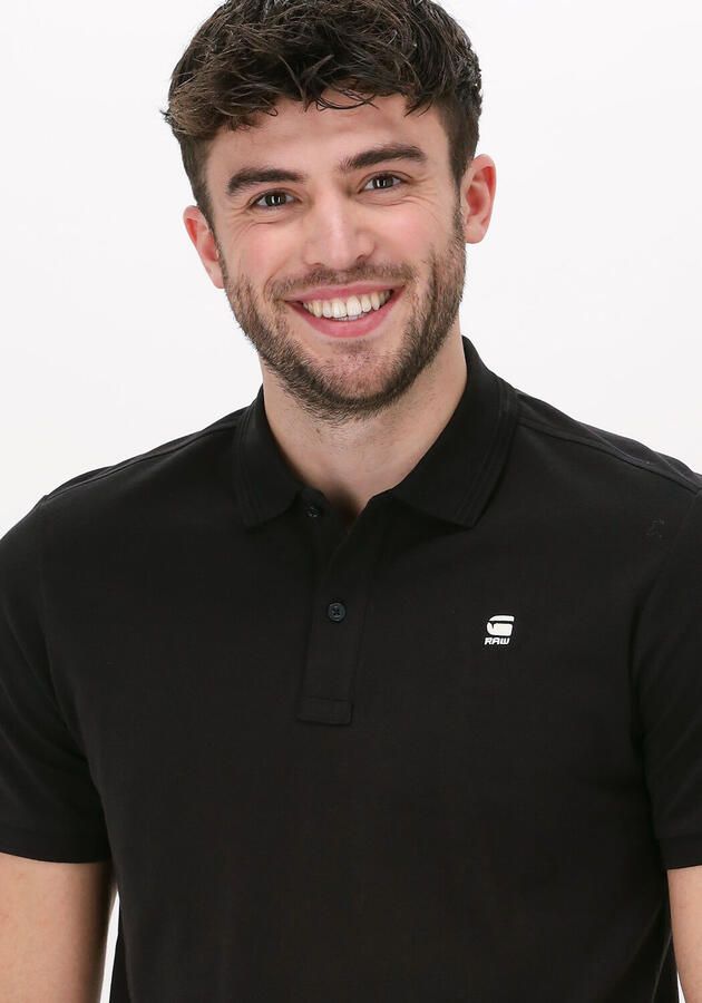 G-Star RAW Poloshirt Dunda slim fit Logoborduursel op borsthoogte - Foto 3