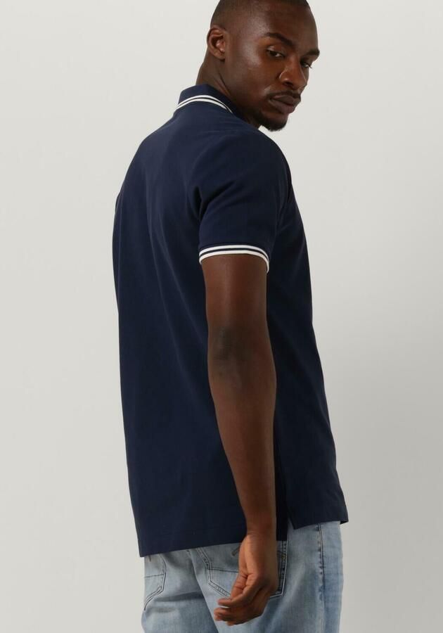 G-Star G Star RAW slim fit polo met biologisch katoen sartho blue milk