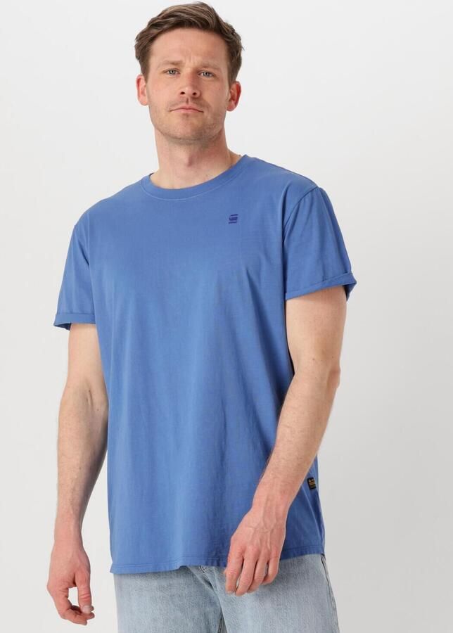 G-Star RAW Shirt met korte mouwen Lash Ronde hals logo-applicatie - Foto 4