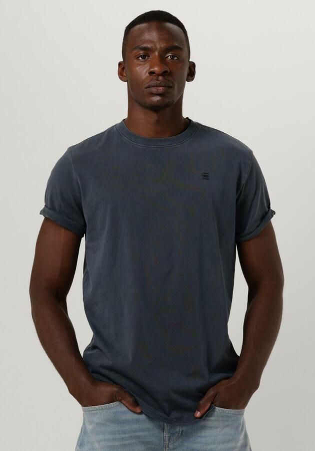 G-Star RAW Shirt met korte mouwen Lash Ronde hals logo-applicatie