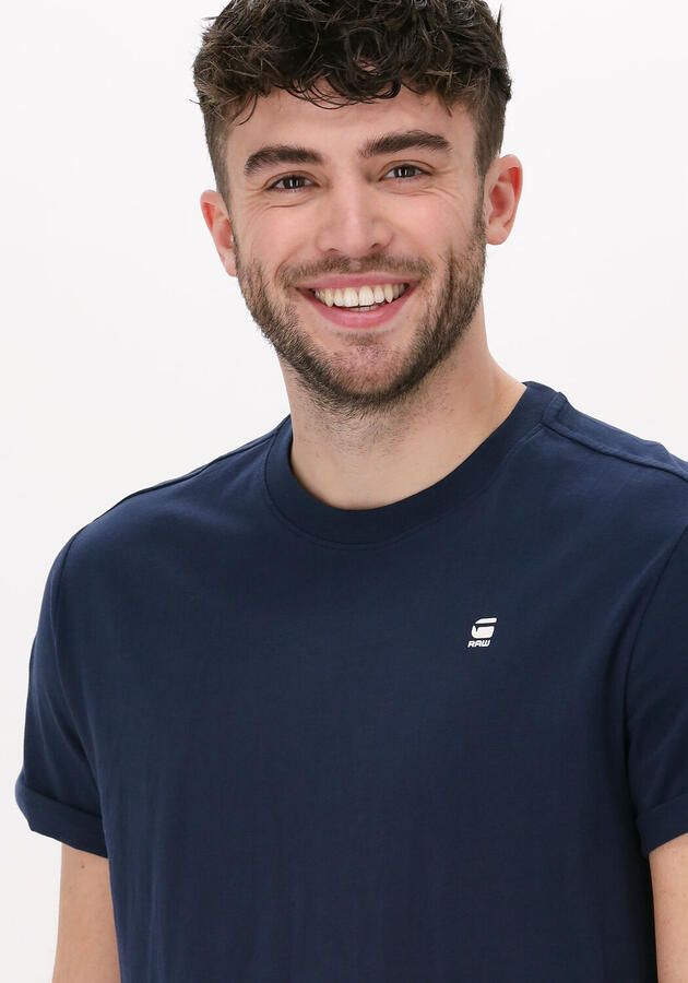 G-STAR RAW Heren Polo's & T-shirts Lash R T S s Donkerblauw - Foto 2