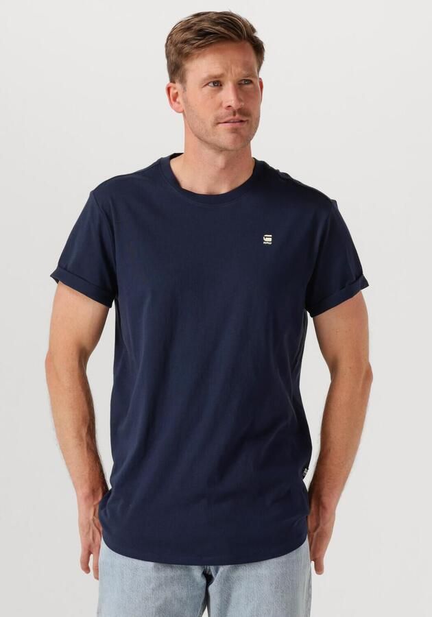 G-STAR RAW Heren Polo's & T-shirts Lash R T S s Donkerblauw - Foto 3