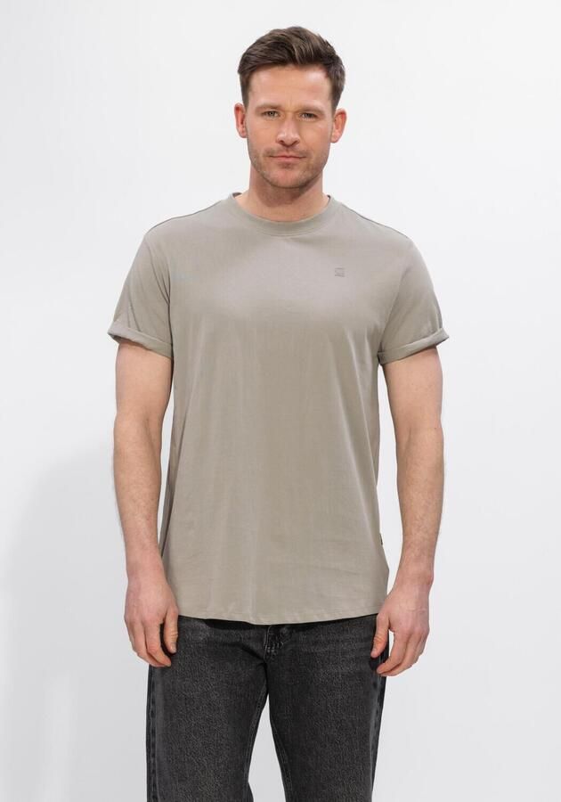 G-STAR RAW Heren Polo's & T-shirts Lash R T S\s Khaki