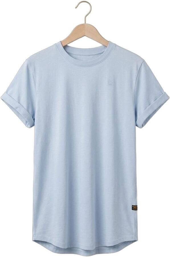 G-STAR RAW Heren Polo's & T-shirts Lash R T S\s Lichtblauw - Foto 4