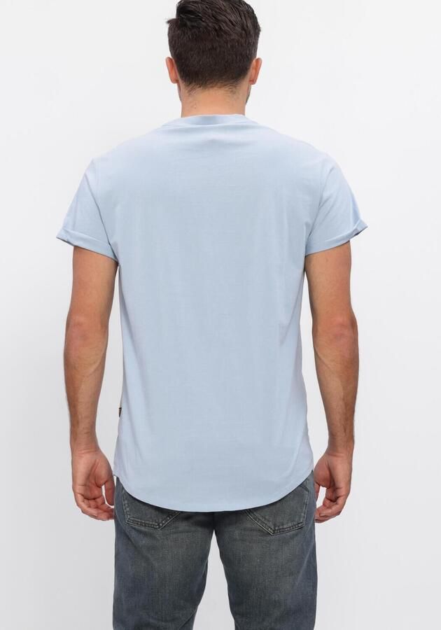 G-STAR RAW Heren Polo's & T-shirts Lash R T S\s Lichtblauw - Foto 2