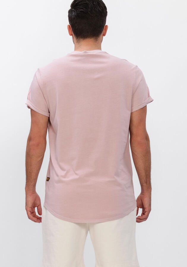 G-STAR RAW Heren Polo's & T-shirts Lash R T S\s Lichtroze - Foto 4
