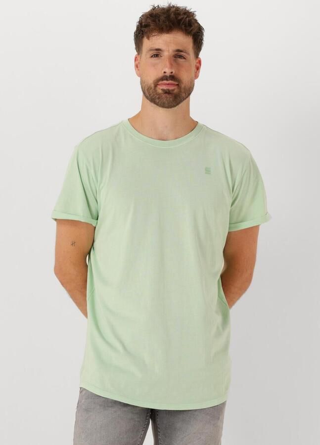 G-Star RAW Shirt met korte mouwen Lash Ronde hals logo-applicatie - Foto 4
