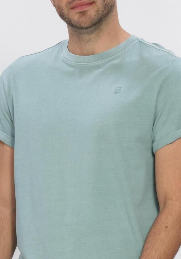 G-STAR RAW Heren Polo's & T-shirts Lash R T S\s Mint - Foto 4