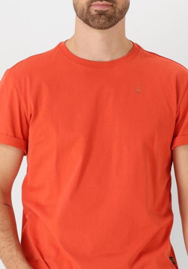 G-Star RAW Shirt met korte mouwen Lash Ronde hals logo-applicatie - Foto 2