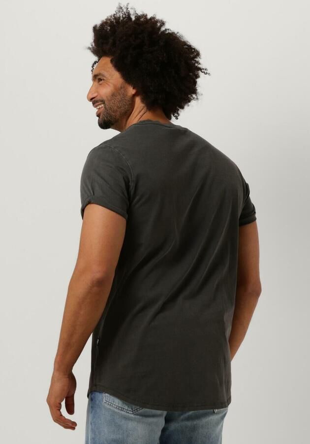 G-Star RAW Shirt met korte mouwen Lash Ronde hals logo-applicatie