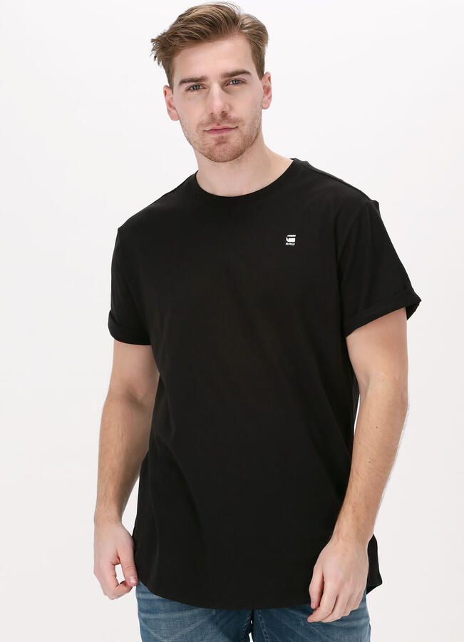 G-STAR RAW Heren Polo's & T-shirts Lash R T S s Zwart - Foto 4