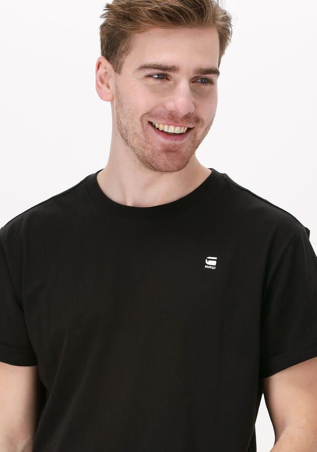 G-STAR RAW Heren Polo's & T-shirts Lash R T S s Zwart - Foto 3