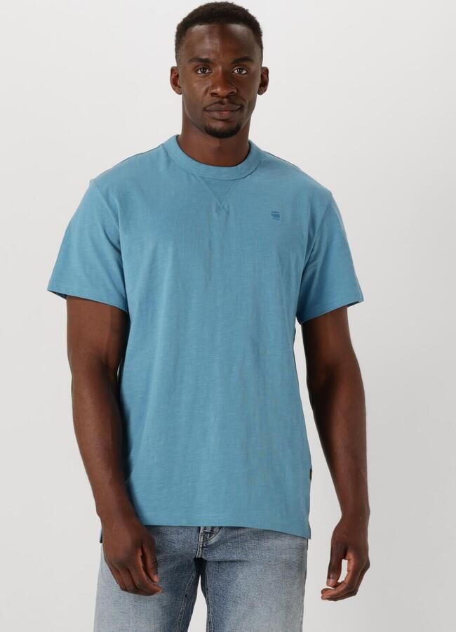 G-STAR RAW Heren Polo's & T-shirts Nifous R T Blauw - Foto 4