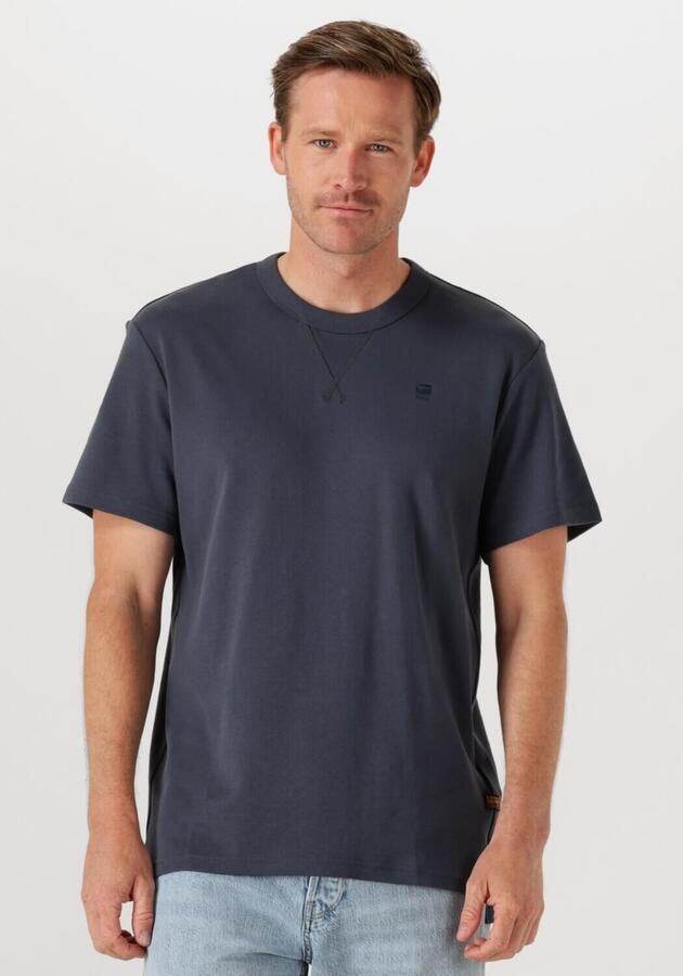 G-STAR RAW Heren Polo's & T-shirts Nifous R T Blauw - Foto 4
