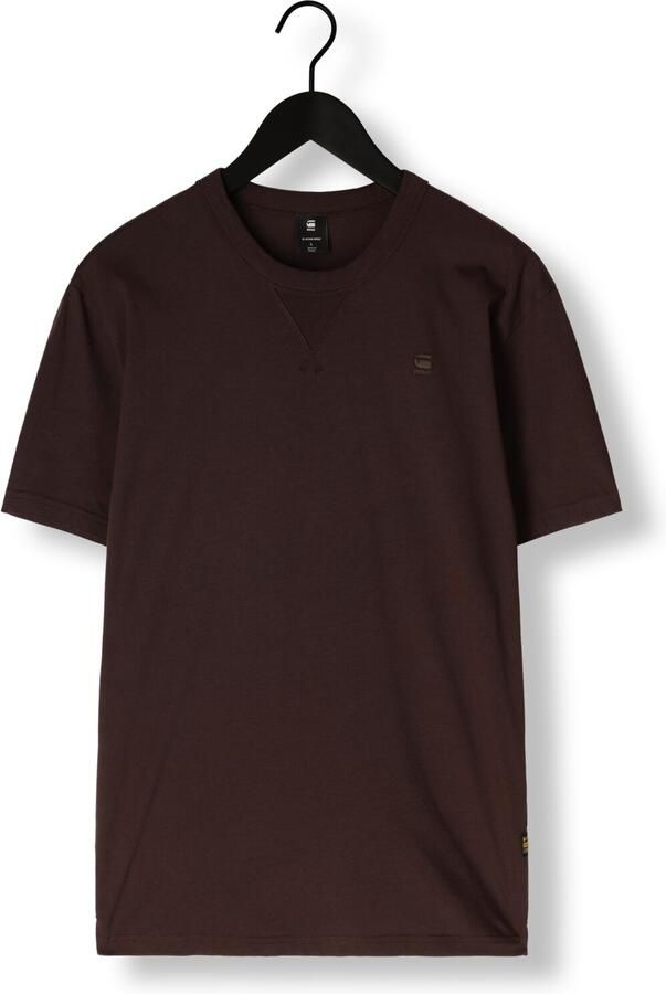 G-Star Raw T-shirt Korte Mouw D24449-336-A926 DEEP BROWN - Foto 3