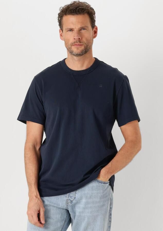 G-STAR RAW Heren Polo's & T-shirts Nifous R T Donkerblauw - Foto 4