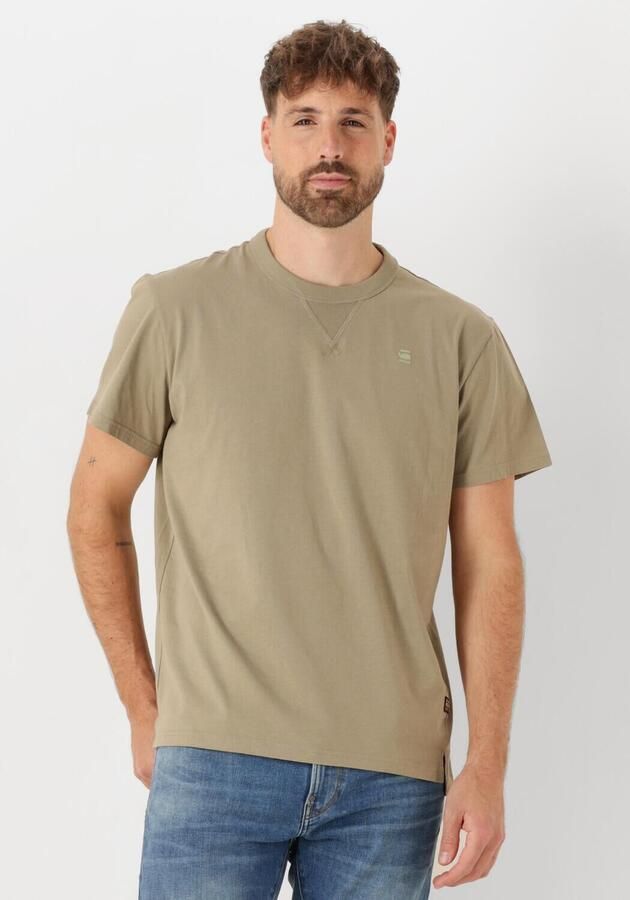 G-Star Raw T-shirt D24449-336 NIFOUS BASE-6057 MILITARY GREEN - Foto 4