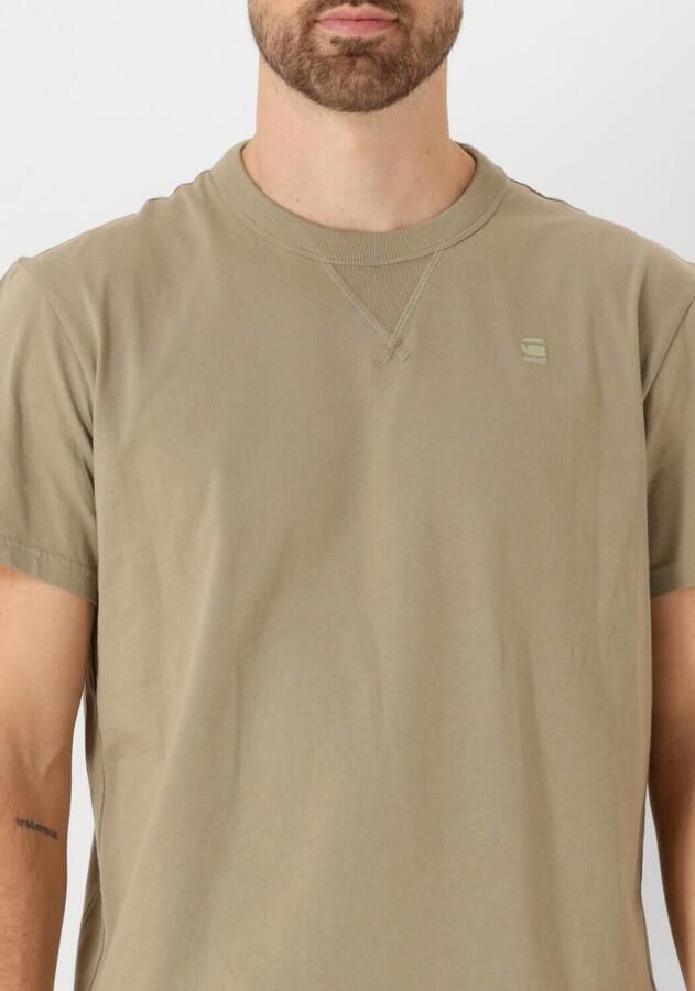G-Star Raw T-shirt D24449-336 NIFOUS BASE-6057 MILITARY GREEN - Foto 2