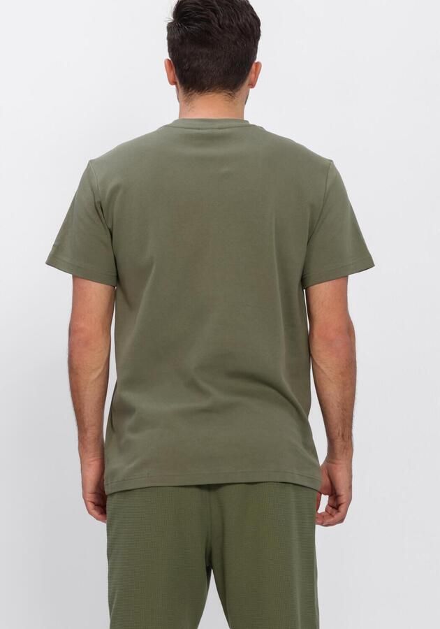 G-STAR RAW Heren Polo's & T-shirts Script Gr R T Khaki - Foto 3