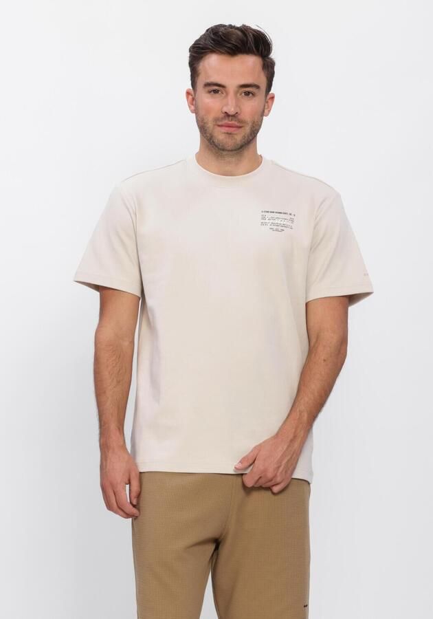 G-STAR RAW Heren Polo's & T-shirts Script Gr R T Zand