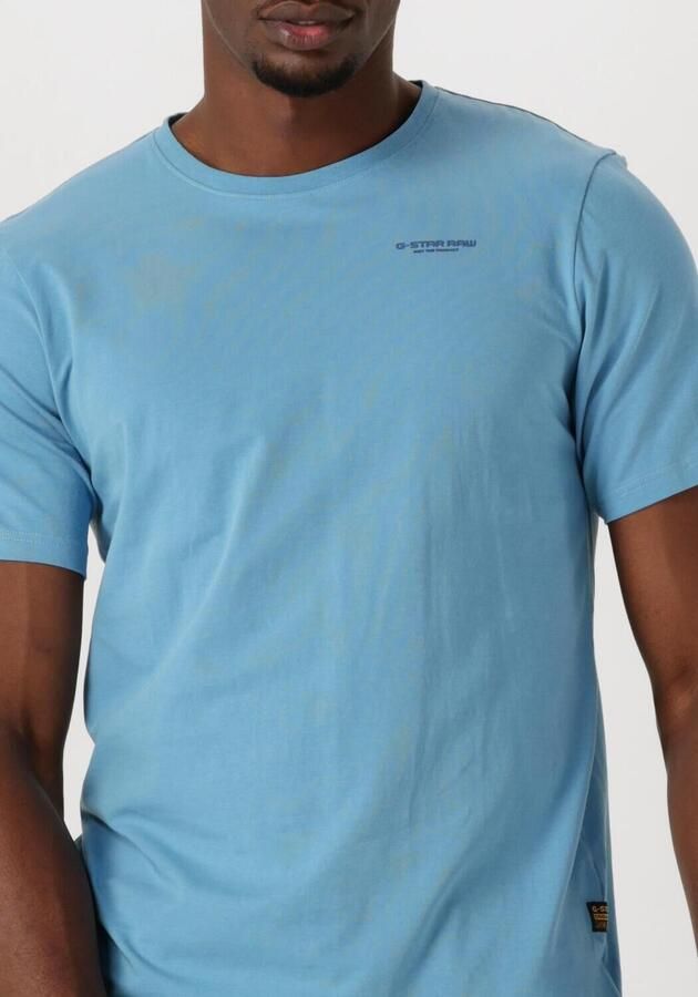G-STAR RAW Heren Polo's & T-shirts Slim Base R T S s Blauw - Foto 2
