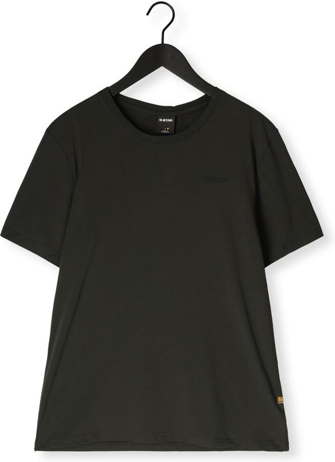 G-STAR RAW Heren Polo's & T-shirts Slim Base R T S\s Donkergroen - Foto 2