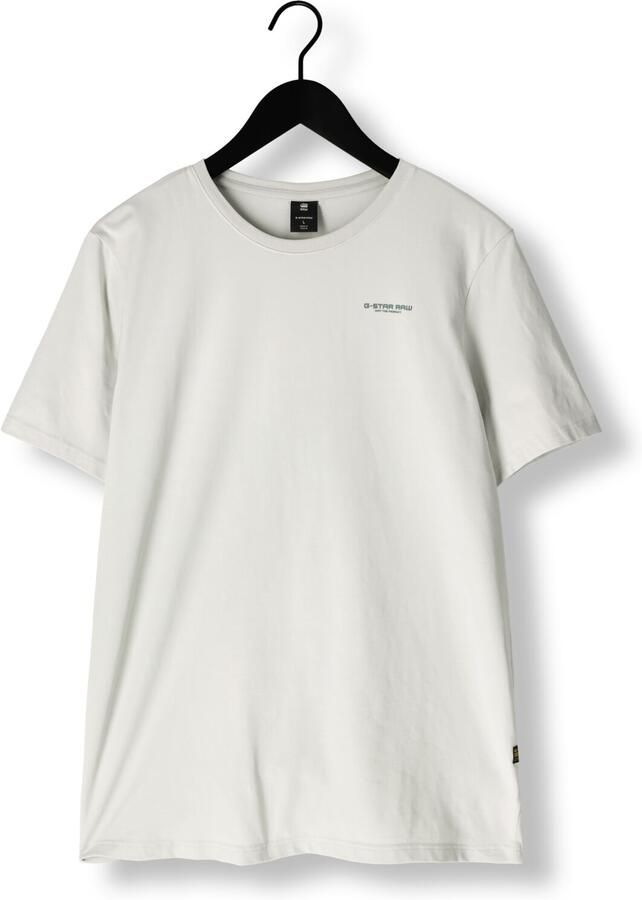 G-STAR RAW Heren Polo's & T-shirts Slim Base R T S s Ecru