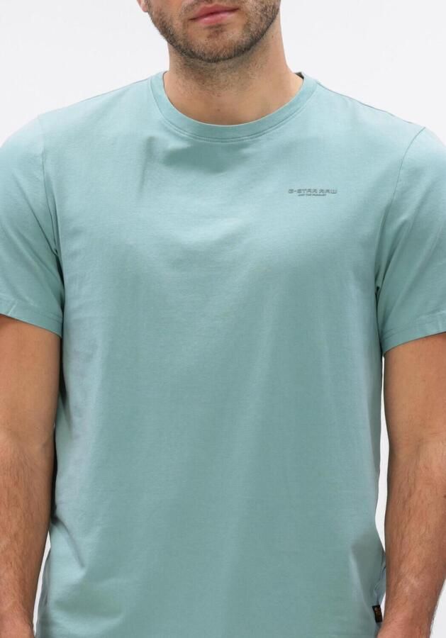 G-STAR RAW Heren Polo's & T-shirts Slim Base R T S\s Mint - Foto 4
