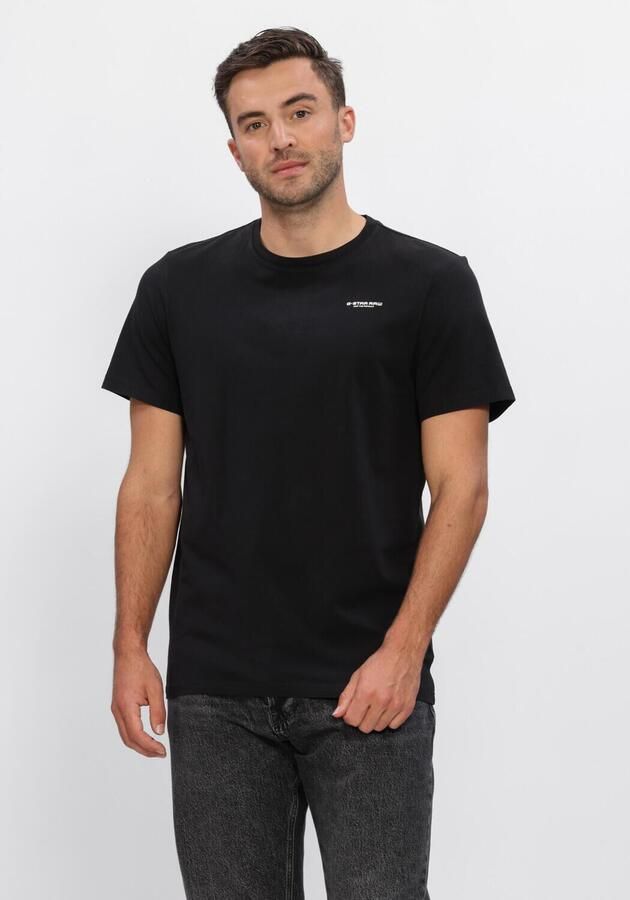 G-STAR RAW Heren Polo's & T-shirts Slim Base R T S\s Zwart