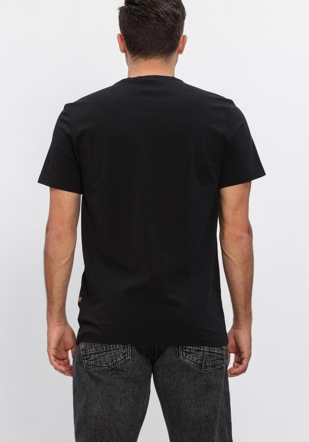 G-STAR RAW Heren Polo's & T-shirts Slim Base R T S\s Zwart - Foto 2