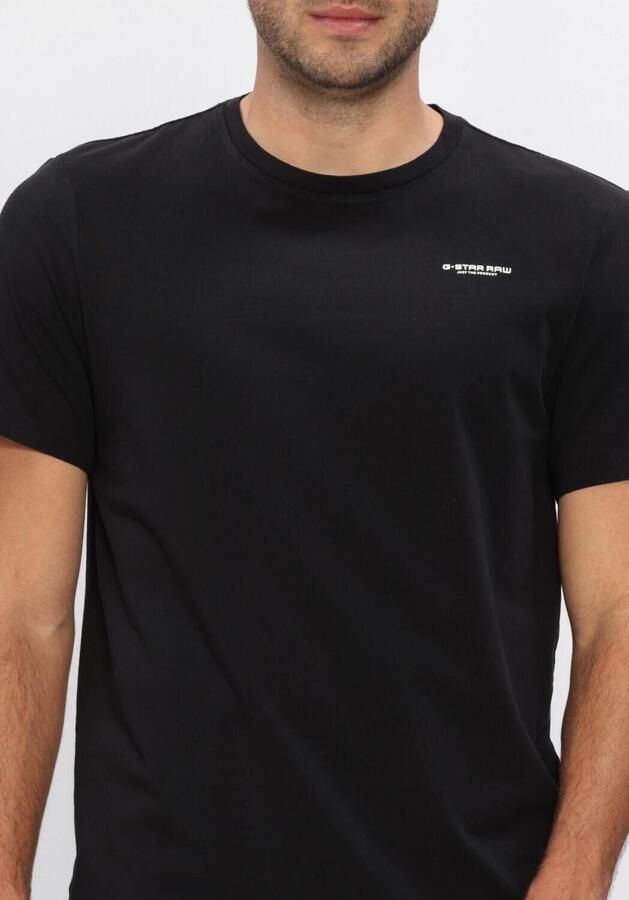 G-STAR RAW Heren Polo's & T-shirts Slim Base R T S\s Zwart - Foto 4