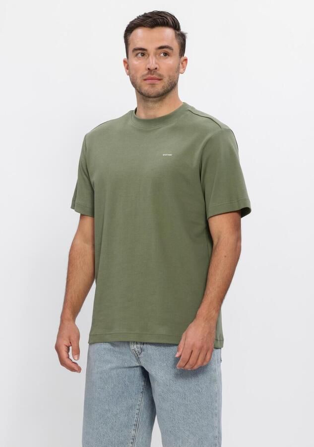G-STAR RAW Heren Polo's & T-shirts True Regular R T Khaki
