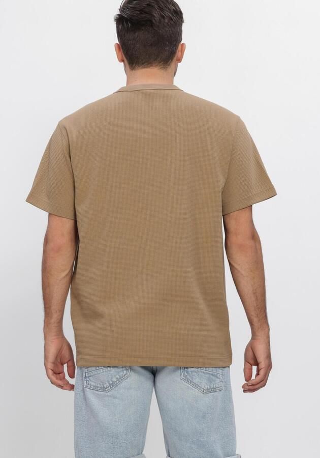 G-STAR RAW Heren Polo's & T-shirts True Regular Structured R T Camel - Foto 3
