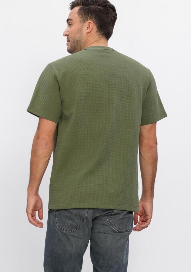 G-STAR RAW Heren Polo's & T-shirts True Regular Structured R T Olijf - Foto 3