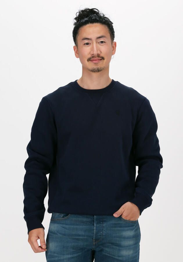 G-STAR RAW Heren Truien & Vesten C235 Pacior Sweat R Donkerblauw - Foto 4