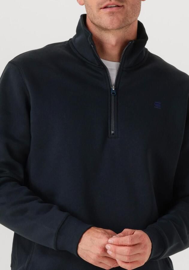 G-STAR RAW Heren Truien & Vesten Premium Core Half Zip R Sw L\s Donkerblauw